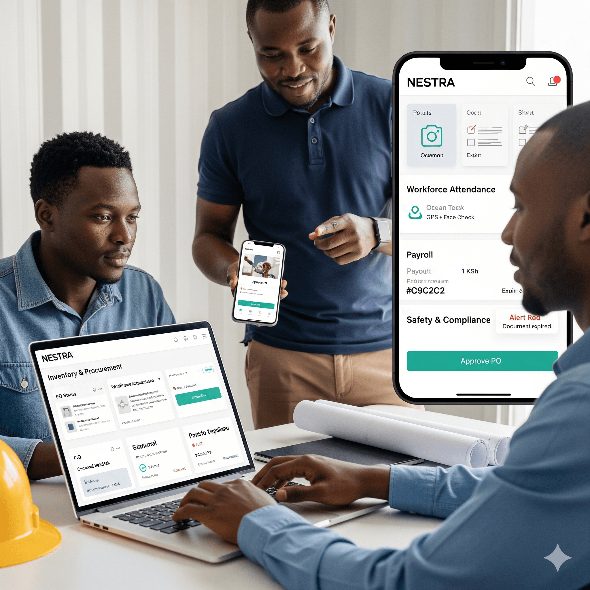 Site operations dashboard